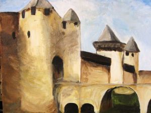 Voir le détail de cette oeuvre: La cité de Carcassonne